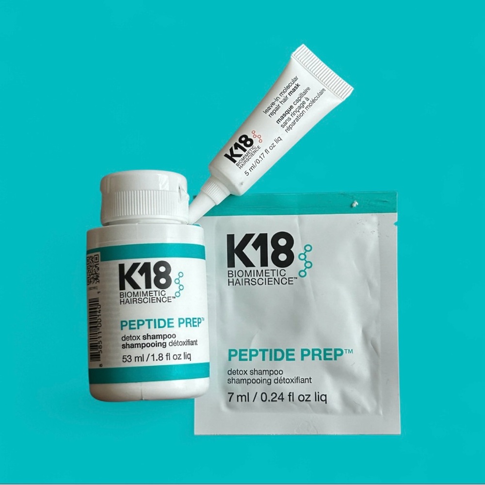 K-18 hair samples bundle
